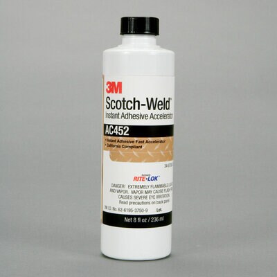 3M™ Scotch-Weld™ Instant Adhesive Accelerator AC452, 8 fl oz