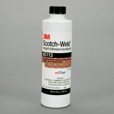 3M™ Scotch-Weld™ Instant Adhesive Accelerator AC113, 8 fl oz