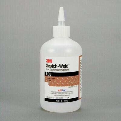3M™ Scotch-Weld™ Low Odor Instant Adhesive LO5, 1 lb.