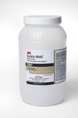 3M(TM) Scotch-Weld(TM) Stainless Steel Pipe Sealant PS67