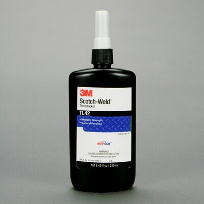 3M™ Scotch-Weld™ Threadlocker TL42, 250 mL
