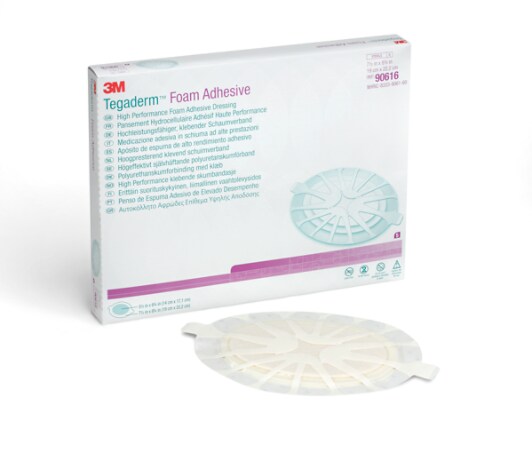 Tegaderm High Performance Adhesive Foam Dressings, 90616