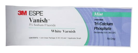 Vanish White Varnish with TCP - Mint Unit Dose
