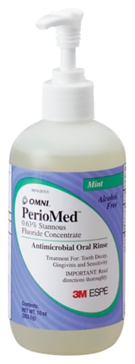 Periomed 0.63% Stannous Fluoride Oral Rinse - Mint