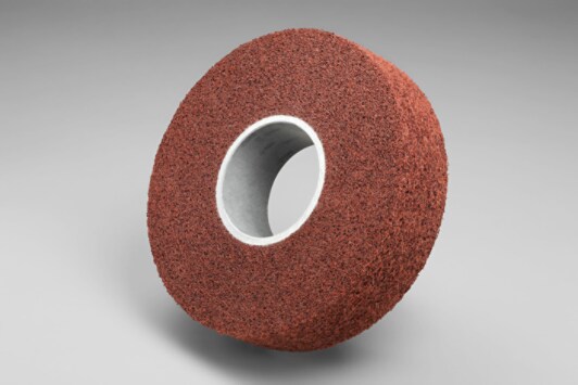 Scotch-Brite(TM) Metal Finishing Wheel, 8 in x 2 in x 3 in 5AMED