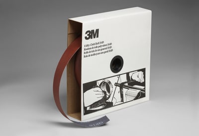 3M(TM) Utility Cloth Roll 314D, 1-1/2 in x 50 yd, J-weight