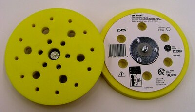 3M(TM) Clean SandingSoftDiscPadPN20425,6"x1/2"x5/16-24Ext25Holes