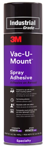 Vac-U-Mount Adhesive Aerosol Can