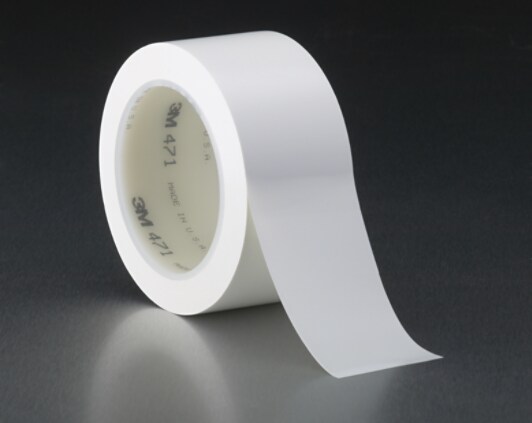 3M (TM) 471 White Vinyl Tape