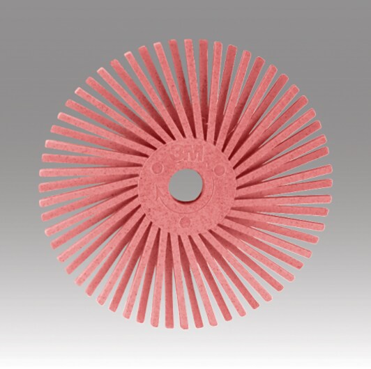 Scotch-Brite(TM) Radial Bristle Disc Thin Bristle, Pink