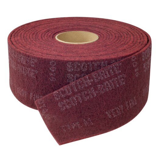 Scotch-Brite(TM) Light Deburring Roll, 7-17 in x 30 ft A VFN