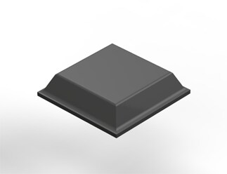 3M(TM) Bumpon(TM) SJxx08 Grey