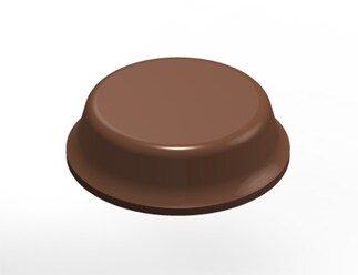 3M(TM) Bumpon(TM) SJxx12 Brown