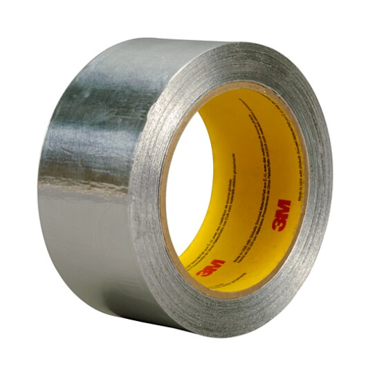 3M(TM) Aluminum Foil Tape 4380 2 inch x 55 yd Roll Standing