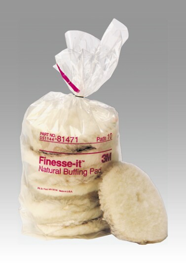 3M(TM) Finesse-it(TM) Natural Buffing Pad 81471, 5-1/4 in
