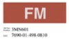 3M™ Diamond Grade™ Damage Control Pipe Sign "FM"