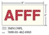 3M™ Photoluminescent Sign "AFFF"