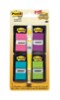 Post-it® Flags Value Pack, Brights, 1 in Wide, 50/Disp, 4/Pk, FREE Highlighter