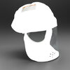 3M™ Head Cover BE-12B-3 (Formerly 522-02-02R03) Blue, Regular, Tychem® QC  3/Case
