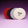 3M(TM) Disc Pad Face Plate Ribbed 80515, 7 in Hard Black, 10 per case
