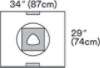 3M™ Steri-Drape™ Aperture Pouch Drape 2058