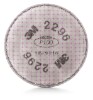 3M™ Advanced Particulate Filter 2296, P100 Respiratory Protection, with Nuisance Level Acid Gas Relief 100/Case