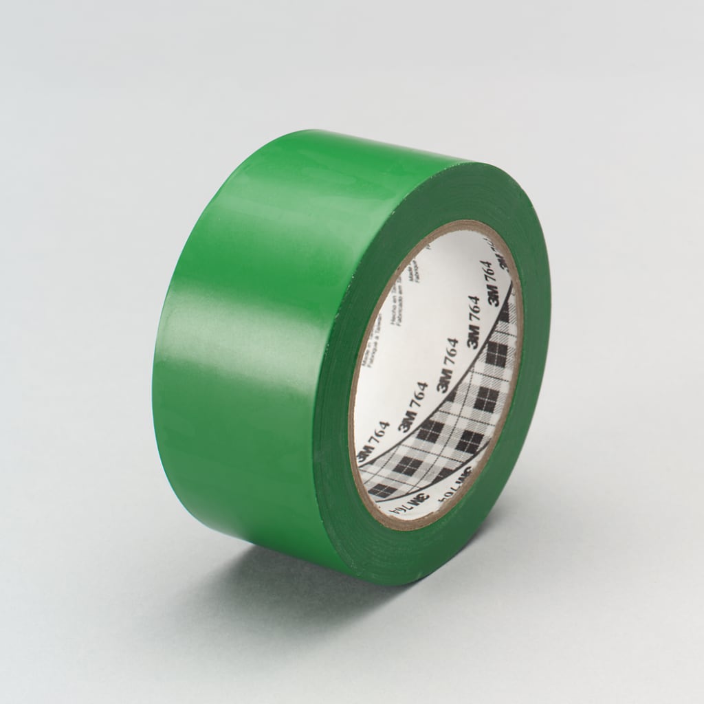 General Purpose Vinyl Tape 764 Green 1 in x 36 yd