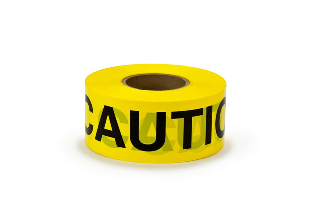 Scotch® Barricade Tape 300 is a 2 mil thick, polyethylene film backing, barricade tape that is printed with a warning message. It is great for alerting pedestrians of danger in both small and large areas.