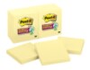Post-it® Super Sticky Notes 654-12SSCY, 3 in x 3 in (76 mm x 76 mm) Canary Yellow, 12 pk, 90 sh per pad