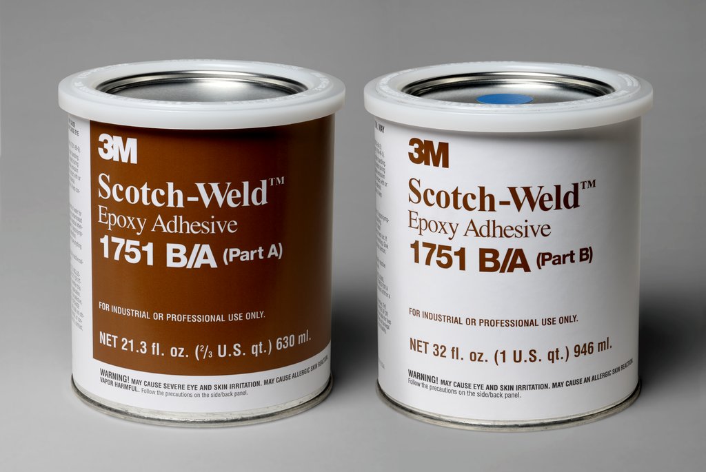Scotch-Weld Epoxy Adhesive 1751 Gray B/A 1 qt