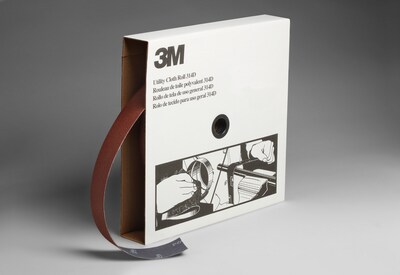 3M™ Utility Cloth Roll 314D provides light-weight cloth sanding strips used for hand sanding in many different applications. Constructed with aluminum oxide abrasive, our utility rolls come in a range of grades for common applications such as deburring, blending and repairing metal finishes, rust or other contaminant removal, and surface preparation for paints and coatings.