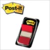 Post-it® Flags 680-RD12, 1 in x 1.7 in (25.4 mm x 43.2 mm) Red 12 flags/pk