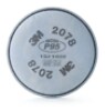 3M™ Particulate Filter 2078, P95 Respiratory Protection, with Nuisance Level Organic Vapor/Acid Gas Relief 100/cs