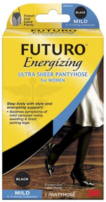Energizing Ultra Sheer Pantyhose for Women (French Cut)