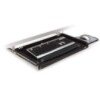 3M™ Under desk Keyboard Drawer KD45 with Leatherette Gel Wrist rests with Anti-microbial Product Protection, 16.5 in x 25 in x 3.2 in