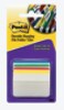 Post-it® Durable Tabs 686A-1, 2 in x 1.5 in (50.8 mm x 38 mm) Beige, Green, Red, Canary Yellow 24 pk/cs