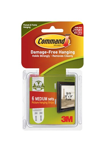 Command™ Medium Picture Hanging Strips