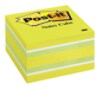 Post-it® Notes Cube, 3 in x 3 in, Assorted Bright Colors, 470 Sheets/Cube
