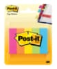 Post-it® Page Markers 670-5AN 1/2 in x 1-3/4 in Asst Neon 100sht/pd, 5pd/pk