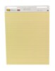 Post-it® Easel Pad, 25 in x 30 in sheets, Yellow Paper with Lines, 30 Sheets/Pad, 4 Pads/Pack
