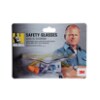 3M&trade; TEKK Protection&trade; Holmes Workwear&trade; Safety Eyewear with CCS Technology, Yellow Frame, Clear Lenses