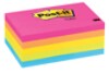Post-it® Notes, 3 in x 5 in, Neon Collection, 5 Pads/Pack