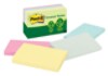 Post-it® Greener Notes 655-RP-A, 3 in x 5 in (76 mm x 127 mm) Sunwashed Pier colors