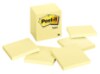 Post-it® Notes, 3 in x 3 in, Canary Yellow, 8 Pads/Pack