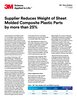 Supplier Reduces Weight of Sheet-Molded Composite Plastic Parts by more than 25%