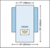 3M™ Steri-Drape™ Craniotomy Drape with Ioban™ 2 Incise Pouch 6687