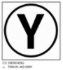 3M™ Diamond Grade™ Damage Control Sign "Circle Yoke"