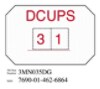 3M™ Diamond Grade™ Damage Control Sign "Damage Control Unit Patrol Station (DCUPS)"