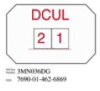 3M™ Diamond Grade™ Damage Control Sign "Damage Control Unit Locker (DCUL)"