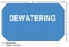 3M™ Diamond Grade™ Damage Control Sign "Dewatering"